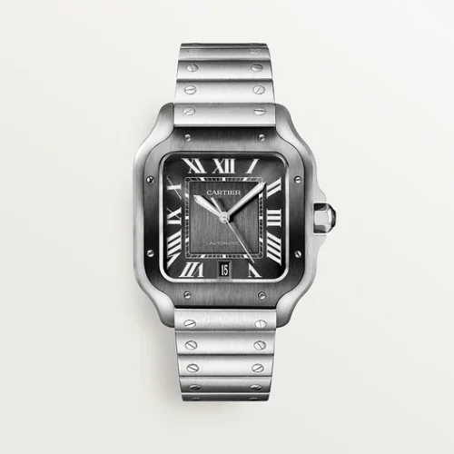 Cartier Santos watch, medium model Gray
